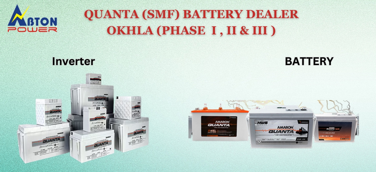 Red and Green Century Batteries Poster